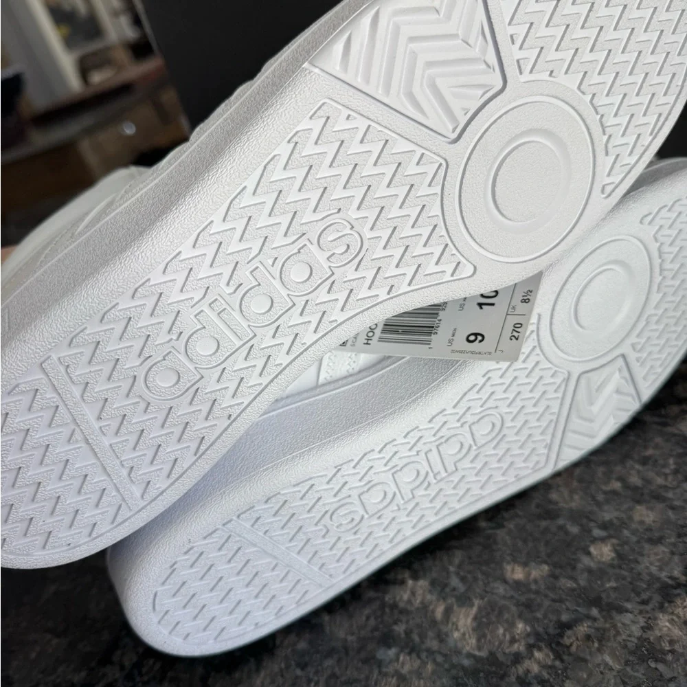 Sneakers adidas Hoops 4.0 Mid Sneaker Size 9 Men 10 Lady Shoes  White High‎ Top